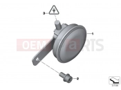 BMW Motorrad BMW 2017 C-Models C evolution (0C03) Horn