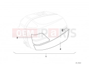 BMW Motorrad BMW 1995 R-Models 4V R 850 R 94 (0401,0406) Installing set moulding rocker panel