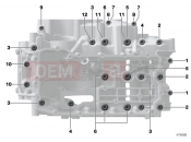 BMW Motorrad BMW 2018 F models K8x F 850 GS (0B09, 0B19) Screw connection, engine housing