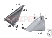 Battery cover - BMW Motorrad R 1200 RS (0A05, 0A15) 2018
