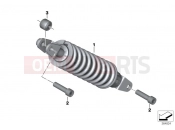 BMW Motorrad BMW 2018 C-Models C evolution (0C03) Spring strut, rear