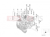 BMW Motorrad BMW 1996 R-Models 4V R 850 R 94 (0401,0406) mounting point crankcase left