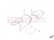 BMW Motorrad BMW 1996 R-Models 4V R 850 R 94 (0401,0406) Adjustable bench seat