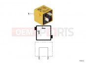 BMW Motorrad BMW 1996 R-Models 4V R 850 R 94 (0401,0406) Connection plug, golden brown