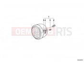 BMW Motorrad BMW 1996 R-Models 4V R 850 R 94 (0401,0406) Headlight, authorities