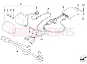 BMW Motorrad BMW 1996 R-Models 4V R 850 R 94 (0401,0406) Flash signalling light/control unit