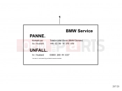 BMW Motorrad BMW 1996 R-Models 4V R 850 R 94 (0401,0406) Label