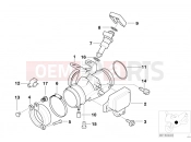 BMW Motorrad BMW 2006 R-Models 4V R 850 R 02 (0428) Throttle Housing Assy