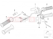 BMW Motorrad BMW 2006 R-Models 4V R 850 R 02 (0428) Heated handlebar grips