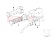 BMW Motorrad BMW 2006 R-Models 4V R 850 R 02 (0428) Handbrake lever