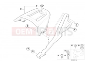 BMW Motorrad BMW 2006 R-Models 4V R 850 R 02 (0428) Case holder with luggage grid
