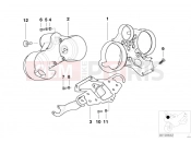BMW Motorrad BMW 2006 R-Models 4V R 850 R 02 (0428) Dashboard support