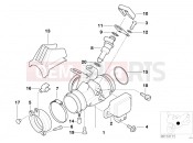 BMW Motorrad BMW 1997 R-Models 4V R 850 GS 95 (0403) Throttle Housing Assy