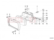 BMW Motorrad BMW 1997 R-Models 4V R 850 GS 95 (0403) Single components for headlight