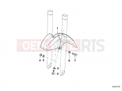BMW Motorrad BMW 1997 R-Models 4V R 850 R 94 (0401,0406) Lower mudguard