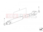 BMW Motorrad BMW 1997 R-Models 4V R 850 RT 96 (0412) Drive Shaft