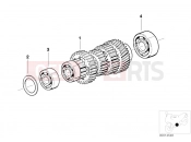 BMW Motorrad BMW 1998 R-Models 4V R 850 R 94 (0401,0406) 5-speed trans. intermediate shaft