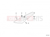 BMW Motorrad BMW 1998 R-Models 4V R 850 R 94 (0401,0406) Tail trim