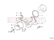 BMW Motorrad BMW 1998 R-Models 4V R 850 R 94 (0401,0406) Dashboard mounting parts, authorities