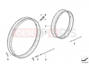 BMW Motorrad BMW 1998 R-Models 4V R 850 RT 96 (0412) Spoke wheel rim/spoke