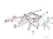 BMW Motorrad BMW 1998 R-Models 4V R 850 RT 96 (0412) Rear frame