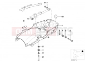 BMW Motorrad BMW 1998 R-Models 4V R 850 RT 96 (0412) Tail part lower