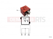 BMW Motorrad BMW 1998 R-Models 4V R 850 RT 96 (0412) Plug connector, rosé