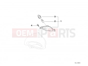 BMW Motorrad BMW 1998 R-Models 4V R 850 RT 96 (0412) Front turn indicator