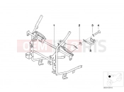 BMW Motorrad BMW 1998 R-Models 4V R 850 RT 96 (0412) Marker light bracket