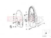 BMW Motorrad BMW 1999 R-Models 4V R 850 GS 95 (0403) Front cover/Alternator support cover