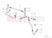 BMW Motorrad BMW 1999 R-Models 4V R 850 GS 95 (0403) Brake pipe, front