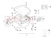 BMW Motorrad BMW 1999 R-Models 4V R 850 GS 95 (0403) Top Case 35l