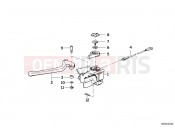 BMW Motorrad BMW 2000 R-Models 4V R 850 GS 95 (0403) Handle unit left/single parts