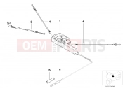 BMW Motorrad BMW 2000 R-Models 4V R 850 GS 95 (0403) Bowden cable/cable distributor