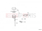BMW Motorrad BMW 2000 R-Models 4V R 850 GS 95 (0403) Fluid container rear