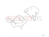 BMW Motorrad BMW 2000 R-Models 4V R 850 GS 95 (0403) Adjustable bench seat