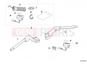 BMW Motorrad BMW 2000 R-Models 4V R 850 R 94 (0401,0406) Heated handle/mounting parts