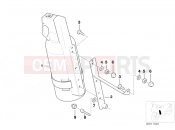 BMW Motorrad BMW 2000 R-Models 4V R 850 R 94 (0401,0406) Fire extinguisher / Holder