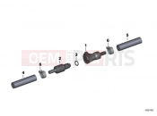 BMW Motorrad BMW 2000 R-Models 4V R 850 RT 96 (0412) Fuel supply/quick coupling