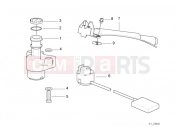 BMW Motorrad BMW 2000 R-Models 4V R 850 RT 96 (0412) Ignition/light switch and locks