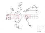 BMW Motorrad BMW 2000 R-Models 4V R 850 RT 96 (0412) Switch, authorities