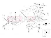 BMW Motorrad BMW 2001 R-Models 4V R 850 RT 96 (0412) Fairing side section