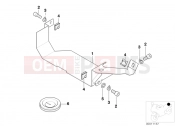 BMW Motorrad BMW 2001 R-Models 4V R 850 RT 96 (0412) Antenna support, authorities