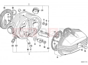 BMW Motorrad BMW CLASSIC 1987 R-Models 2V R 65 RT SF Cylinder Head