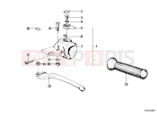 BMW Motorrad BMW CLASSIC 1987 R-Models 2V R 65 RT SF Handle unit left