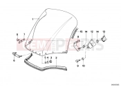 BMW Motorrad BMW CLASSIC 1987 R-Models 2V R 65 RT SF Windshield