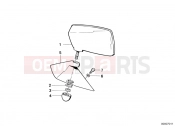BMW Motorrad BMW CLASSIC 1987 R-Models 2V R 65 RT SF Mirror