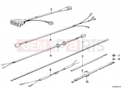 BMW Motorrad BMW CLASSIC 1987 R-Models 2V R 65 RT SF Various additional cable harnesses