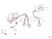 BMW Motorrad BMW CLASSIC 1987 R-Models 2V R 65 RT SF Combination switch at handlebar