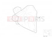 BMW Motorrad BMW CLASSIC 1987 R-Models 2V R 65 RT SF tarpaulin